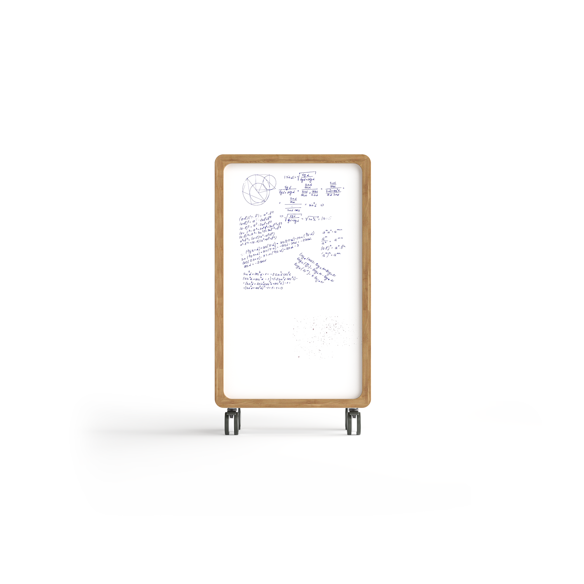 Rover Mobile Whiteboard, H1620 mm